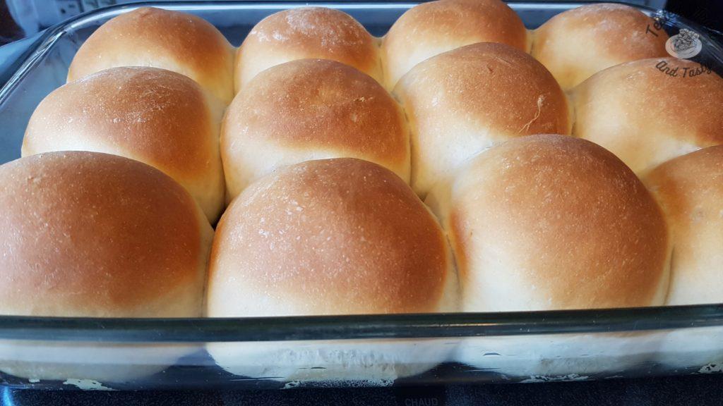 Light and Fluffy homemade honey buns.
