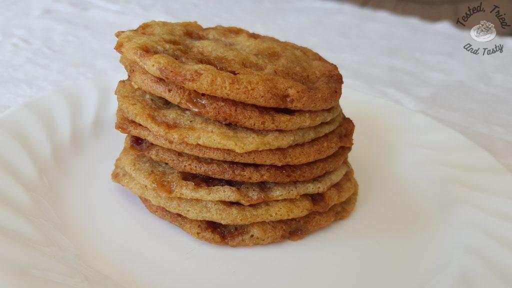 Soft and Chewy Toffee Cookies
