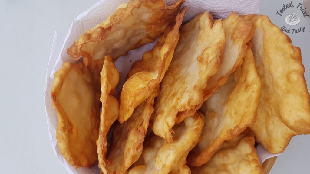 Frybread in a white bowl!