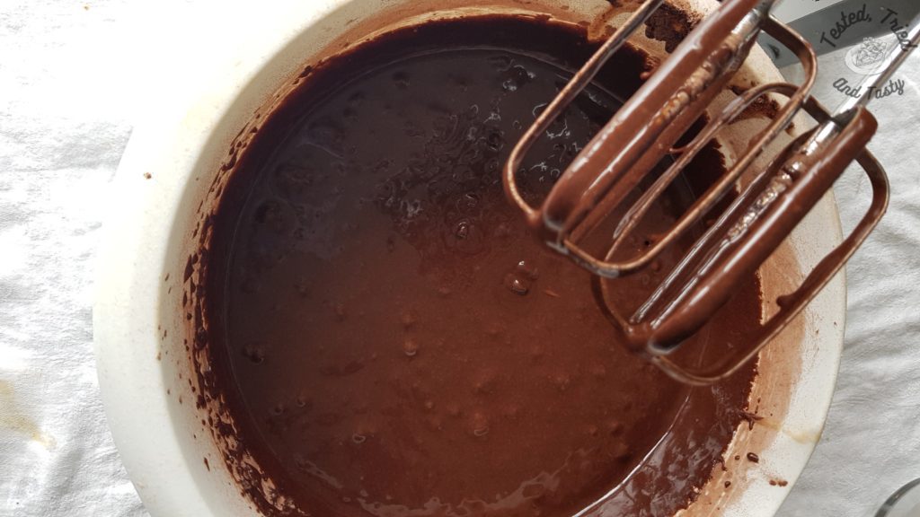 chocolate cupcake batter