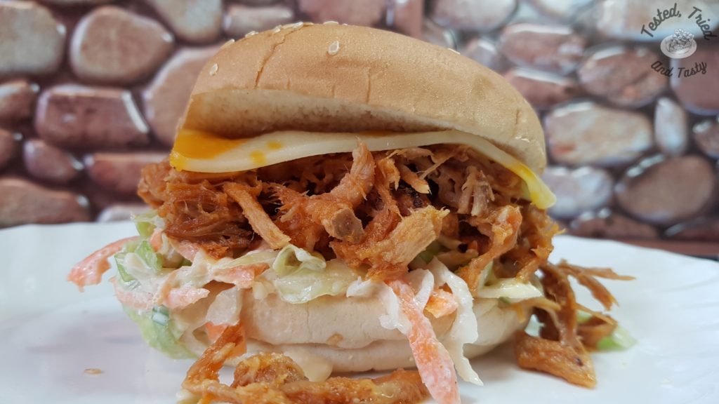 Easy oven cooked pulled pork.