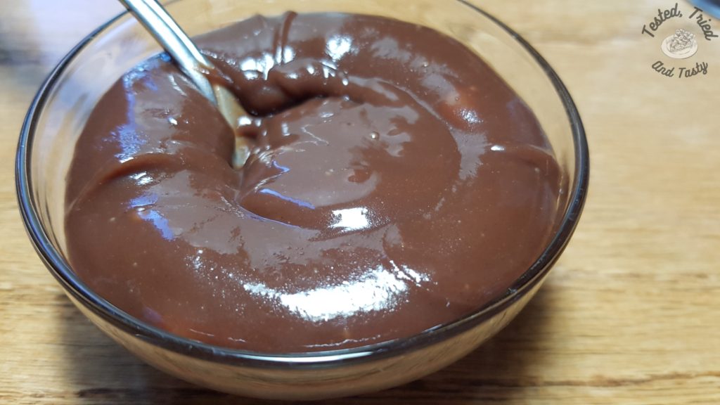 Thick and rich chocolate fudge sauce.