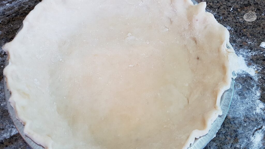 Pie crust recipe.