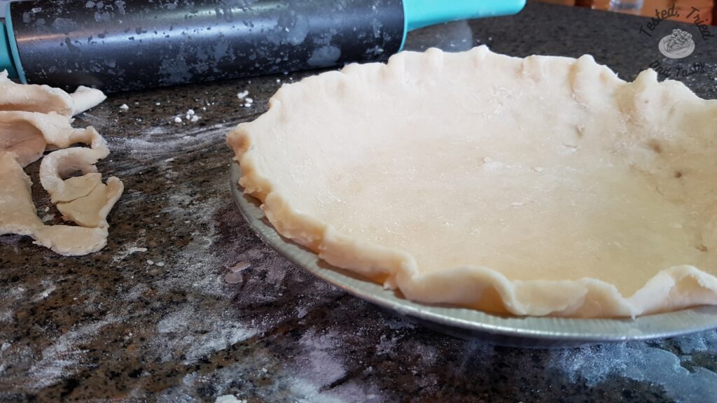 Pie crust recipe.