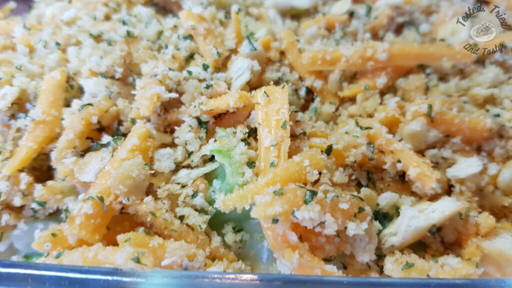 Broccoli Au Gratin Casserole finished