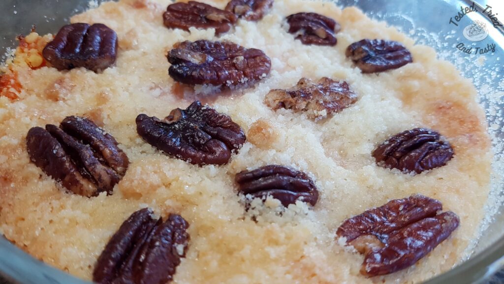 Sweet potato casserole.