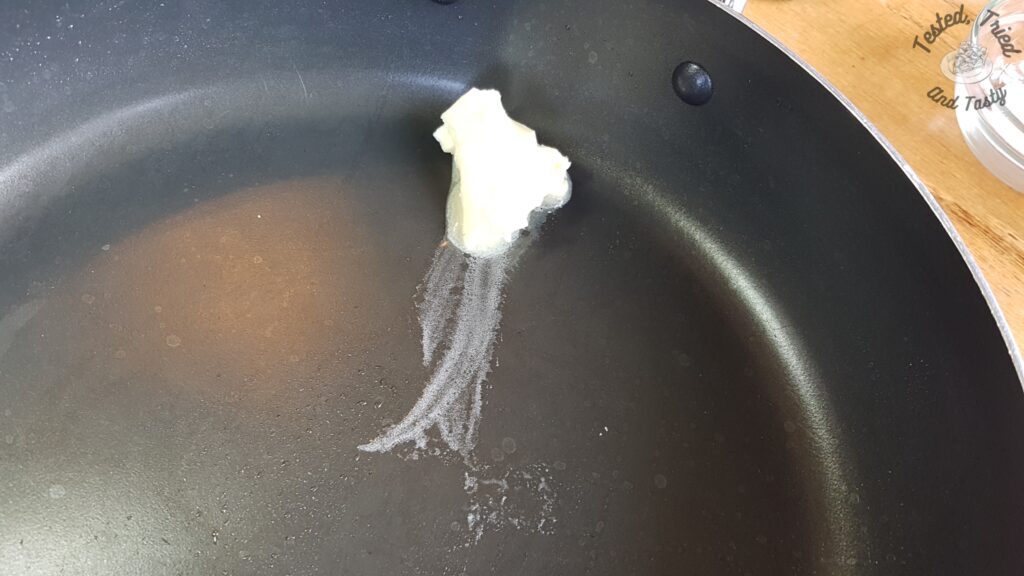 butter in a large saucepan