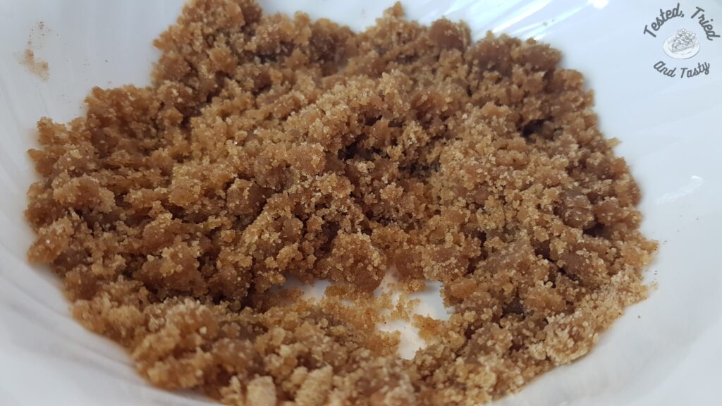 Cinnamon Sugar in a white bowl.