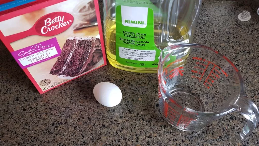 Ingredients for Mint Chocolate Cheesecake Cake