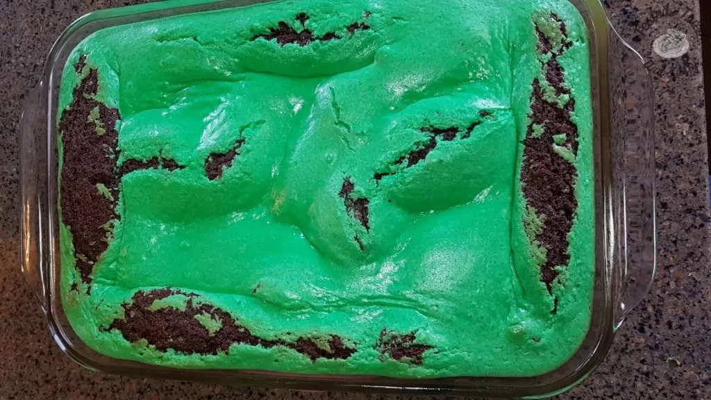 Mint Chocolate Cheesecake Cake