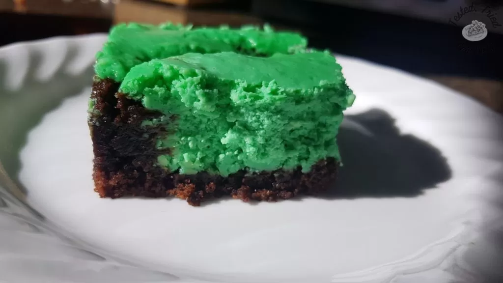 Mint Chocolate Cheesecake Cake.