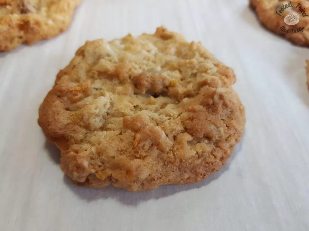 close up of a cowboy kitchen sink cookie