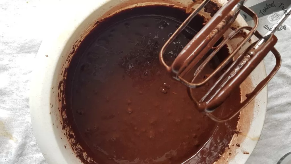 chocolate cupcake batter