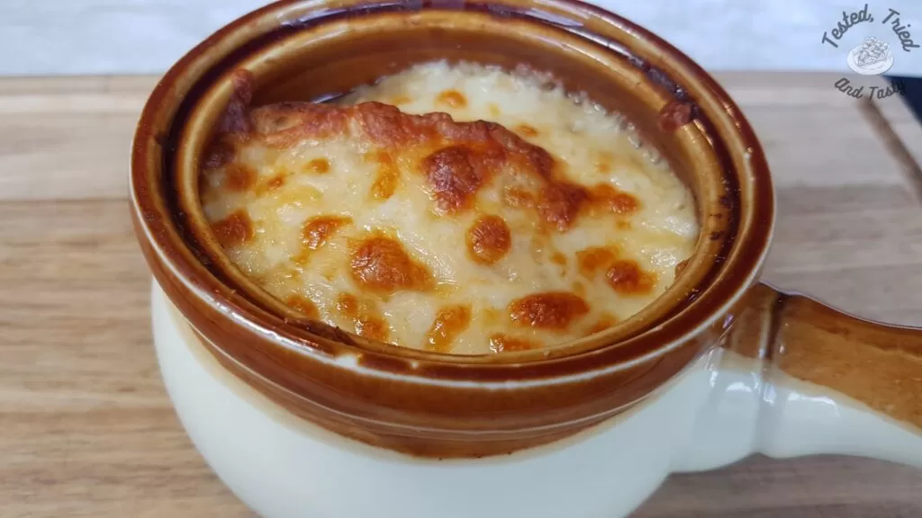 French onion soup.