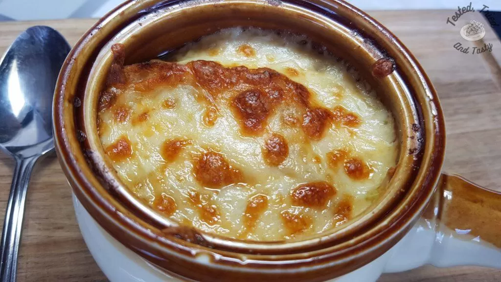 French onion soup.