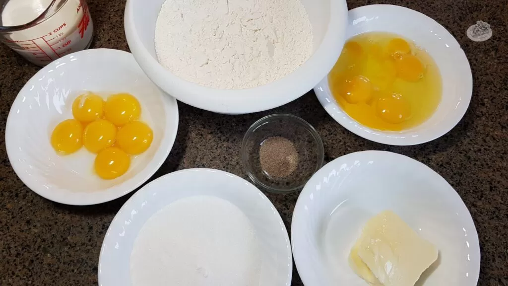 Ingredients for Fattigman.